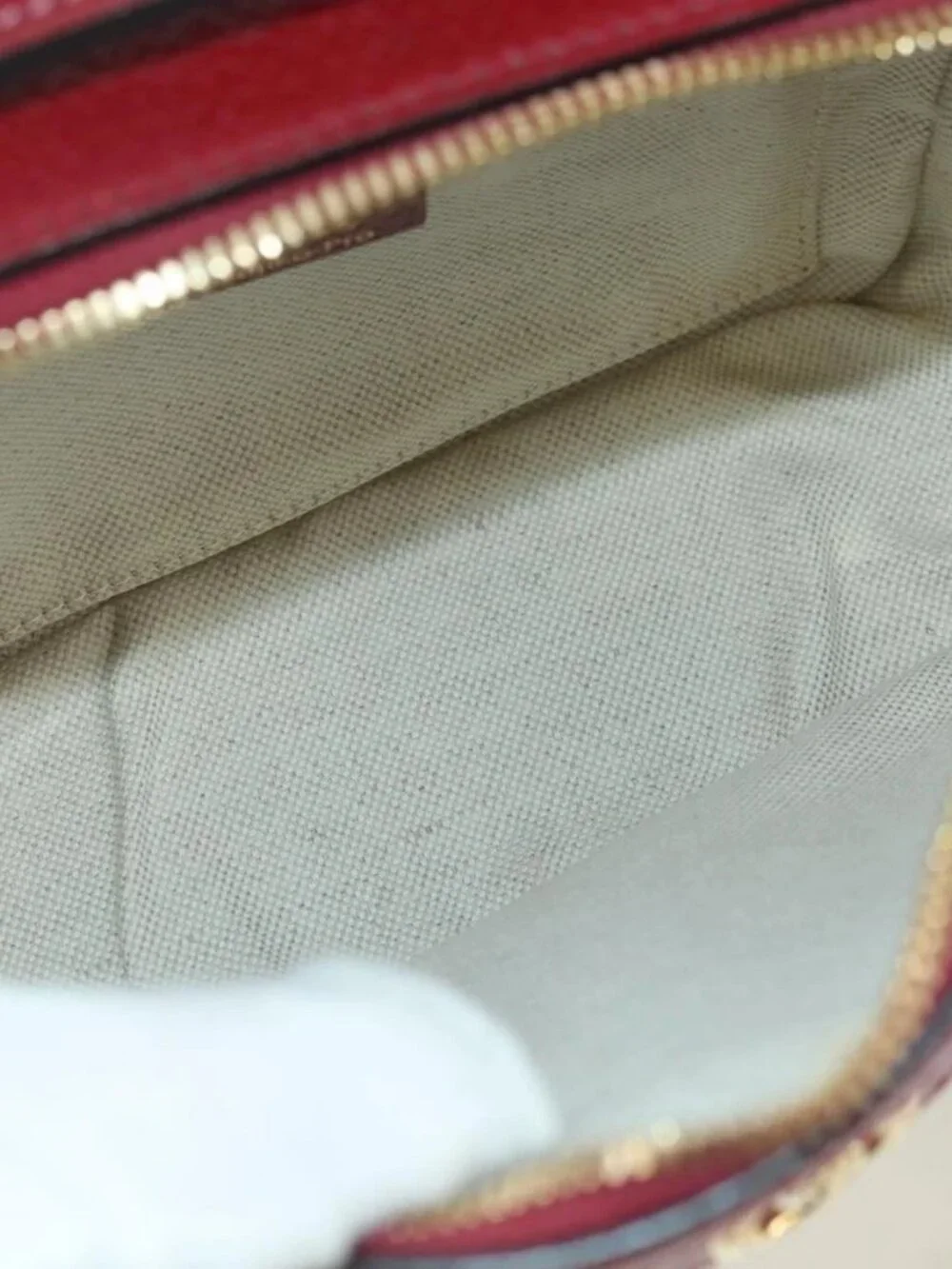 GUCCI Micro GG Supreme Doraemon Collaboration Bag PVC Beige 655596 Auth YKZ1361M